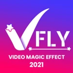 Logo of V.ly  Magic Video Maker android Application 